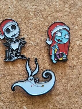 TNBC - Jack & Sally & Zero - Pins